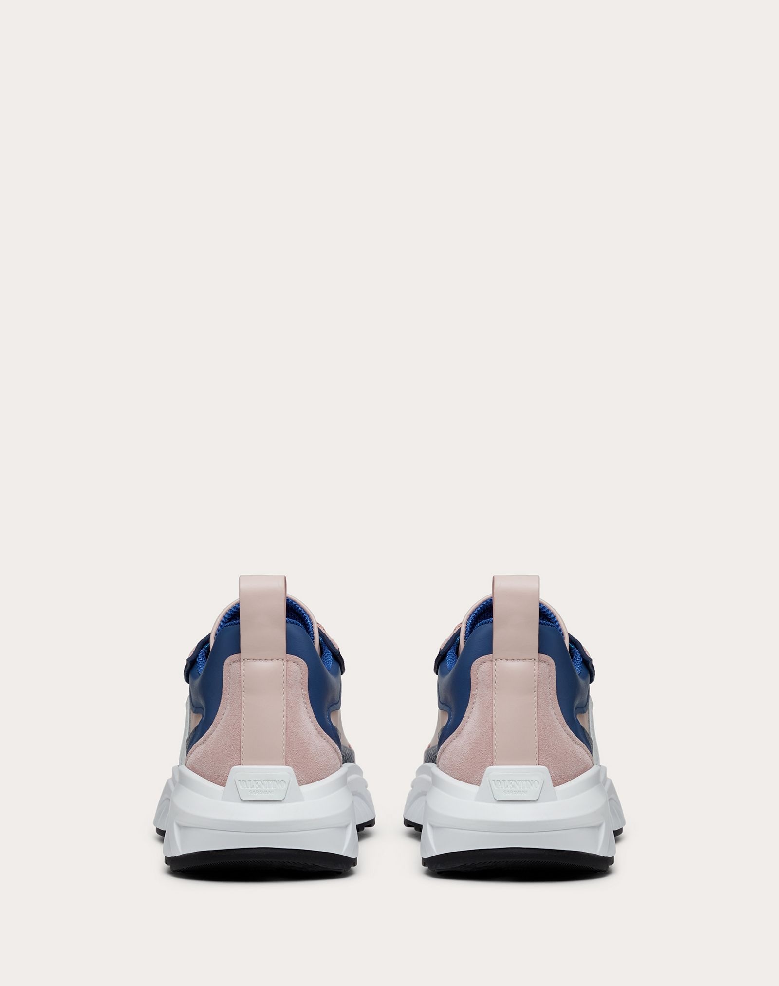 SHEGOES calfskin and split leather sneaker - 3
