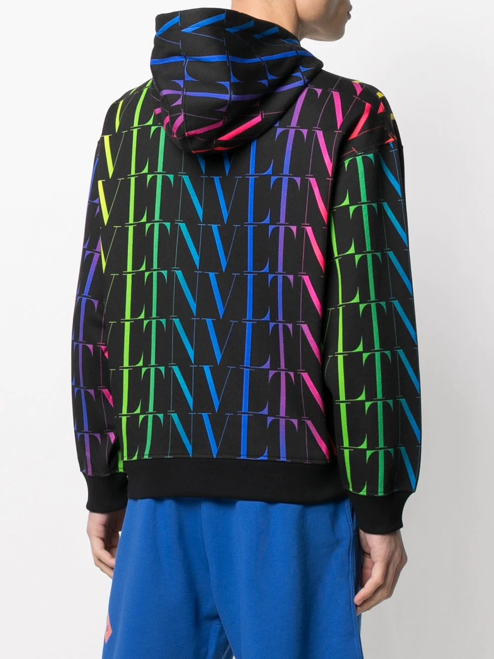 VLTN-print hoodie - 4