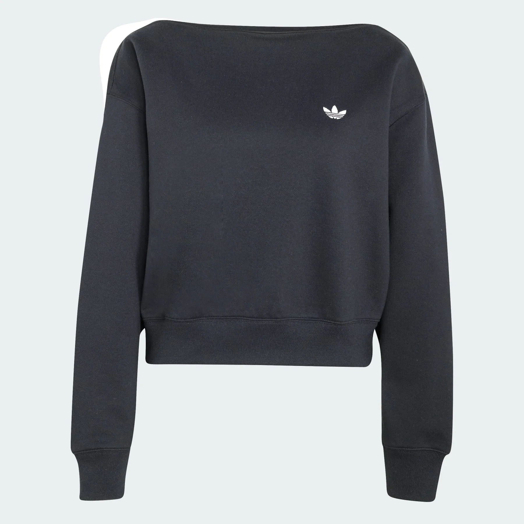 ESSENTIALS FLEECE BOATNECK SWEATSHIRT - 1