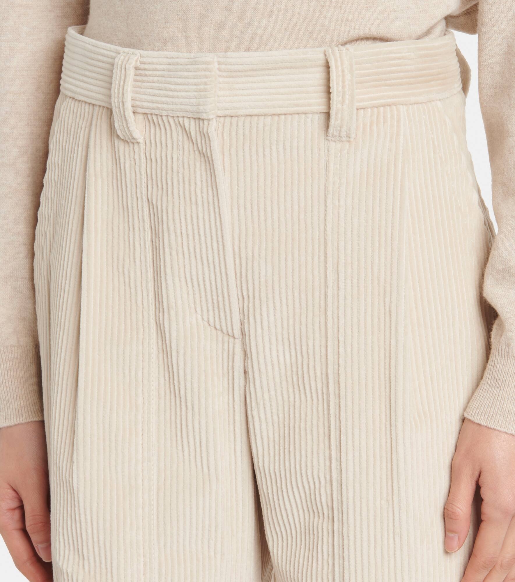 Cotton straight pants - 4