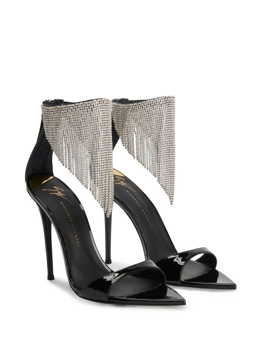 Intriigo Crystal 105mm sandals - 2