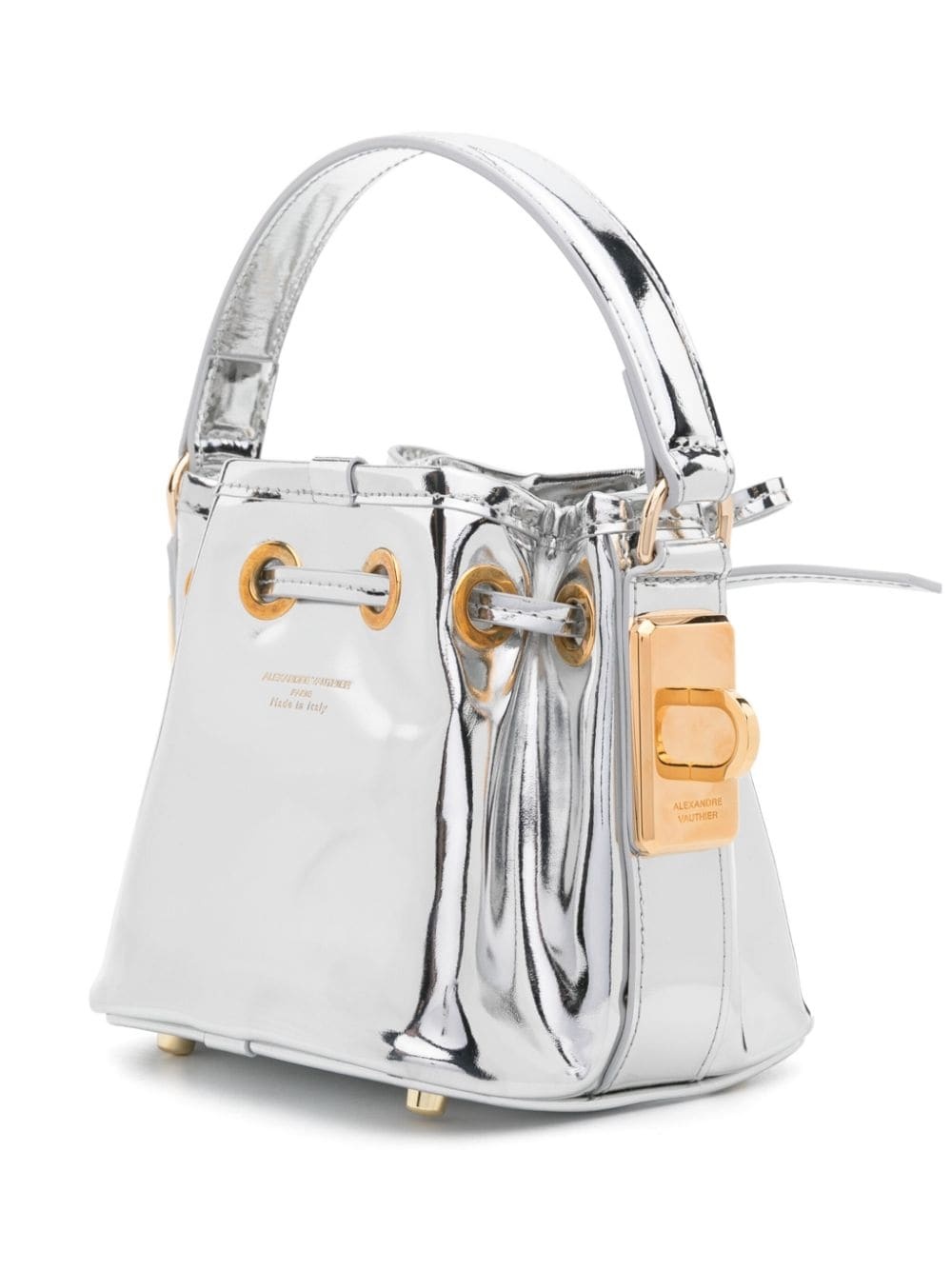 mini patent-leather crossbody bag - 3