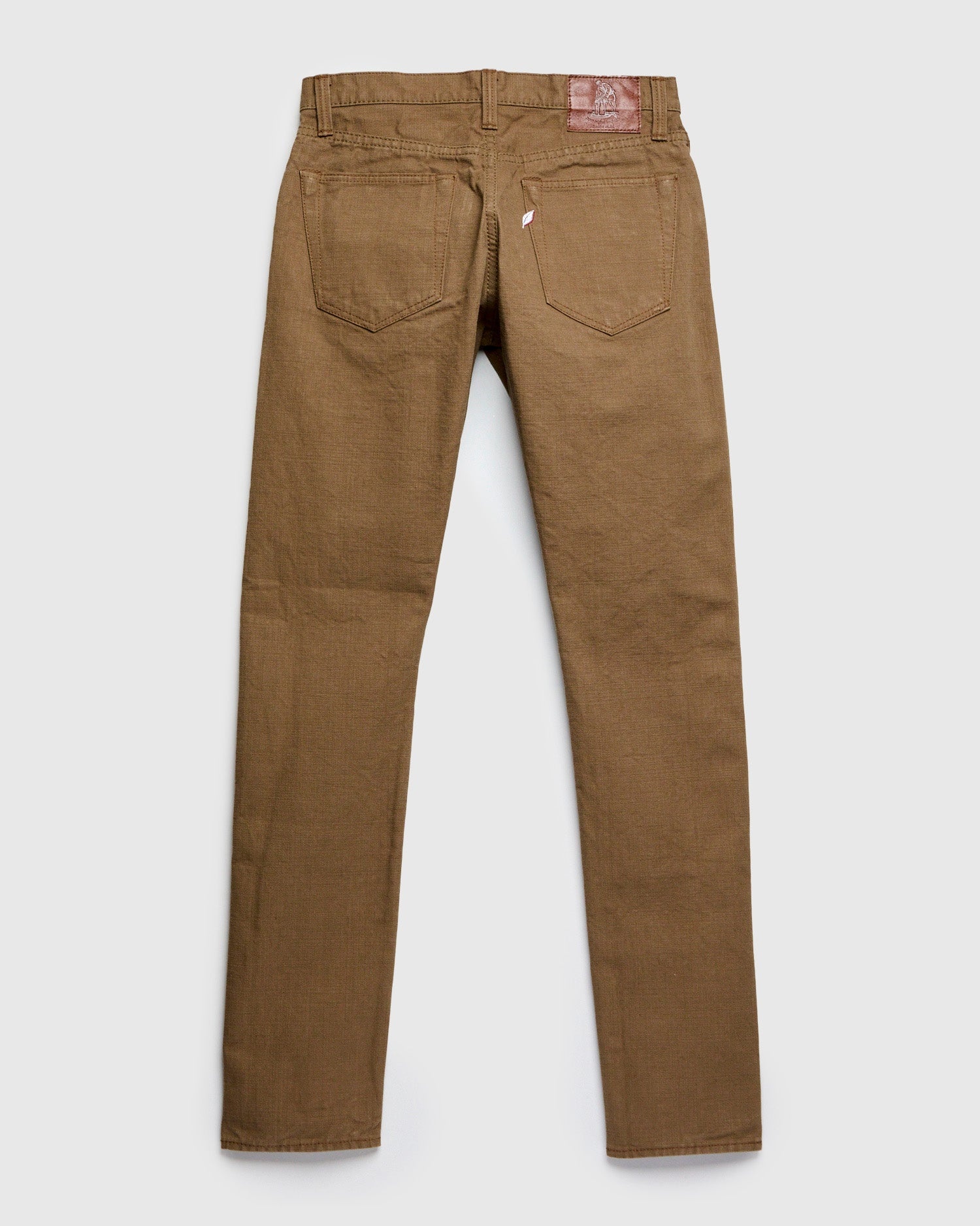 1175 "Khaki Beige" 13.5oz Duck Canvas Pants - Relaxed Tapered Fit - 2