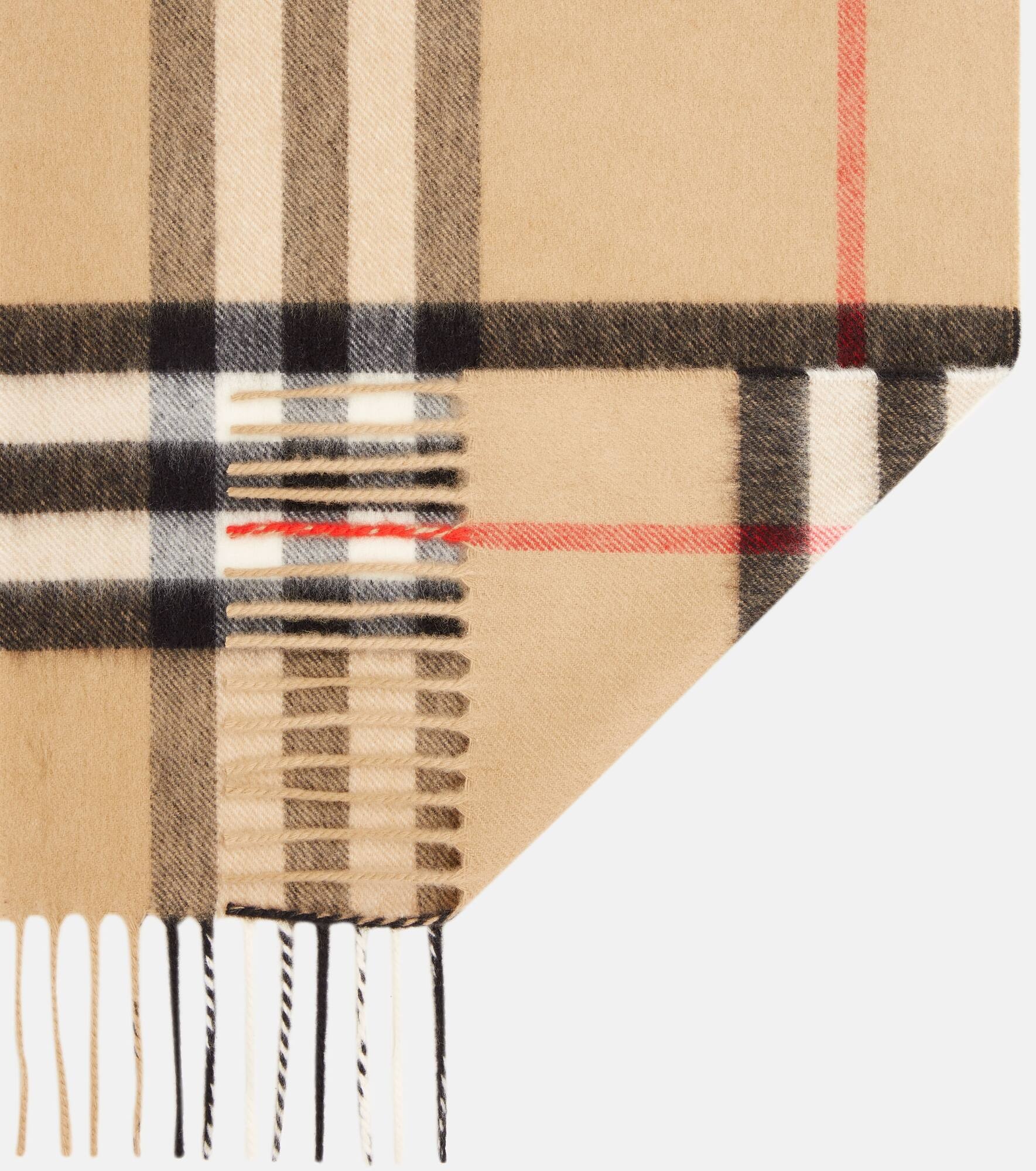 Burberry Check cashmere scarf - 5