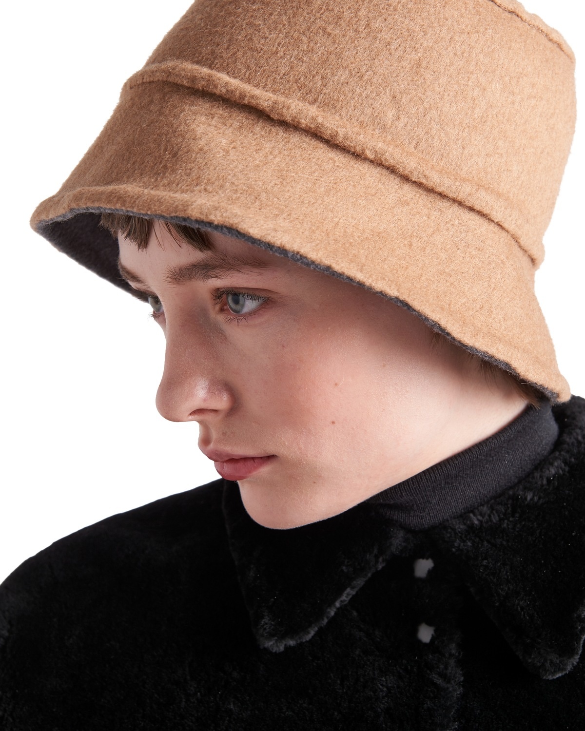 Cashmere bucket hat - 5
