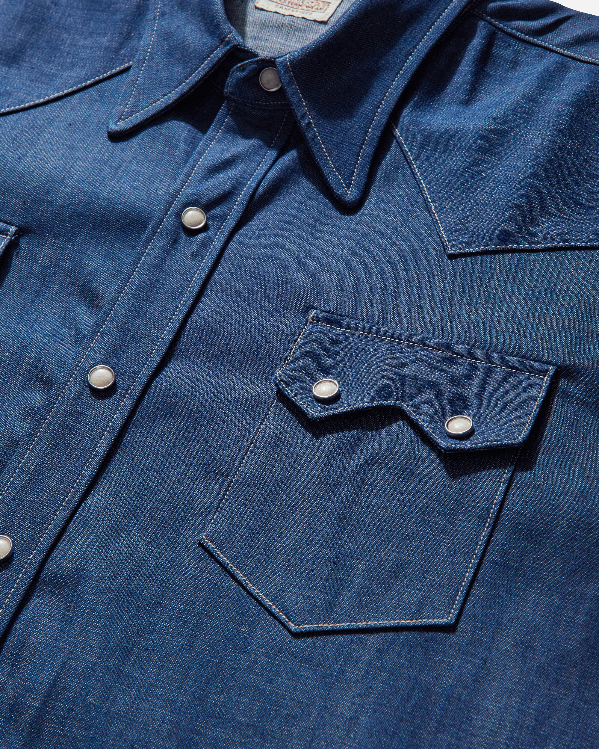 Men's Shorthorn Sawtooth Shirt Blue - 3