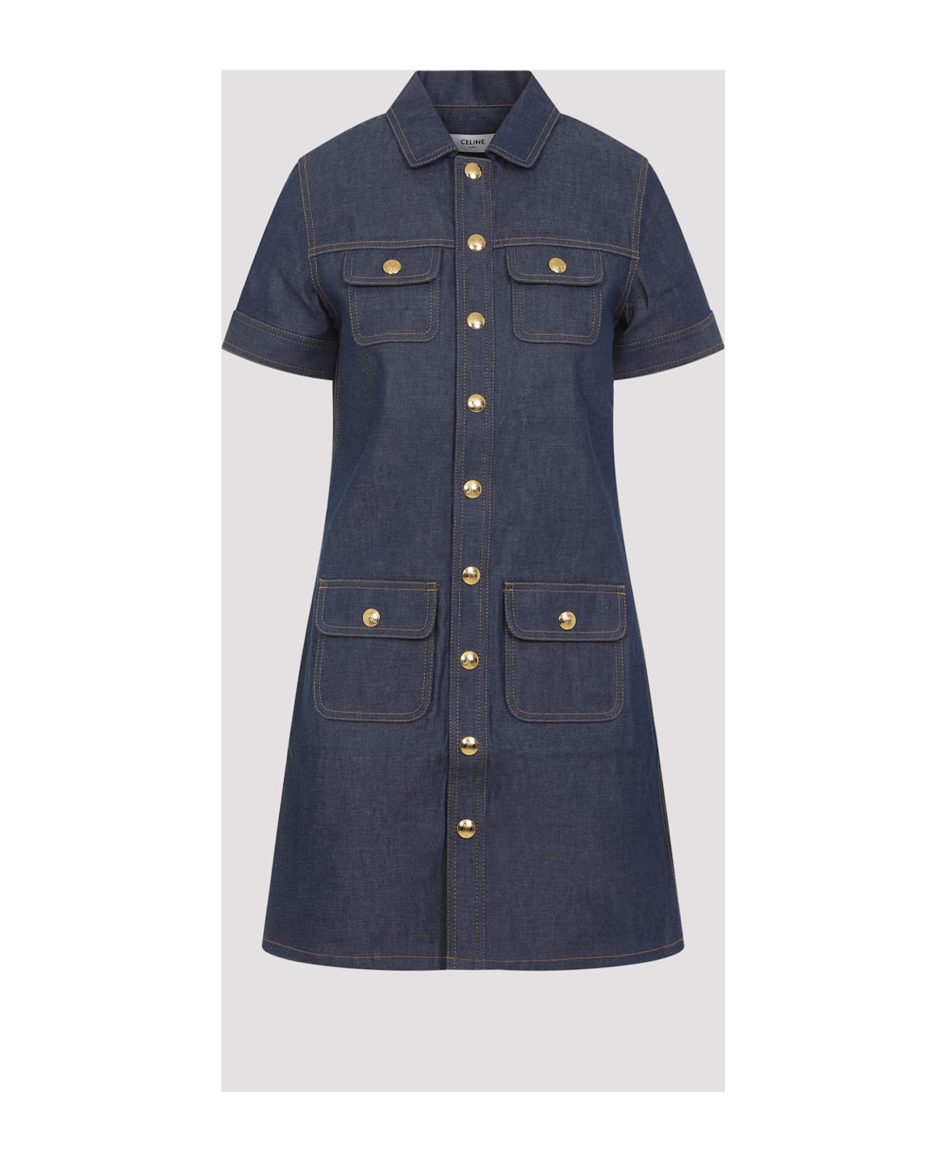 Cotton Mini Dress - 3