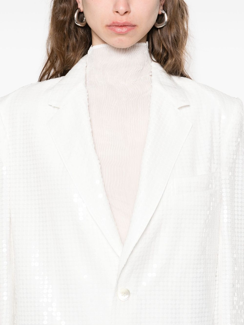 sequined blazer - 5