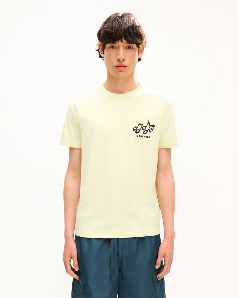 KENZO 'KENZO Sounds' embroidered slim T-shirt in cotton outlook