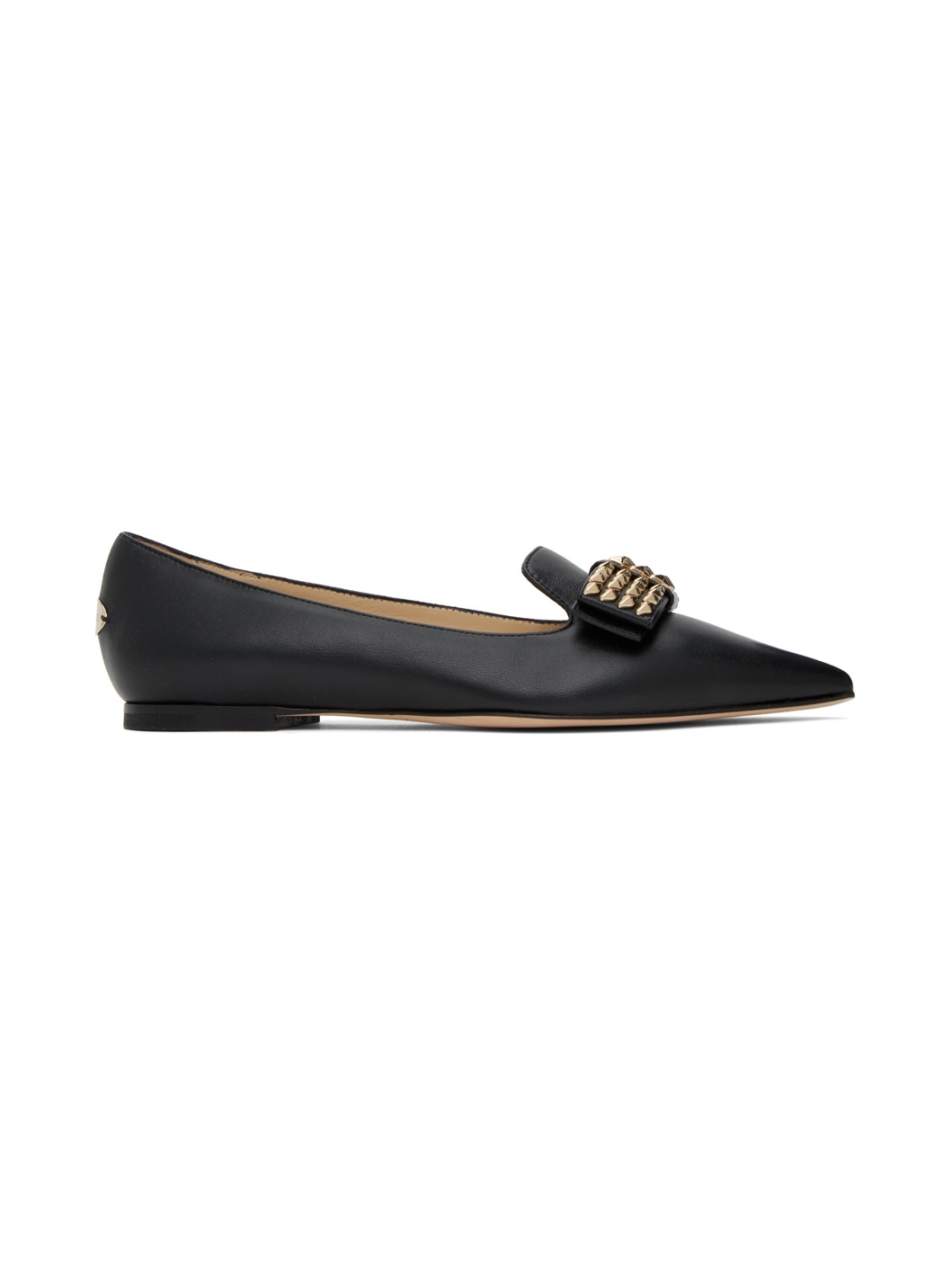 Black Gala Ballerina Flats - 1