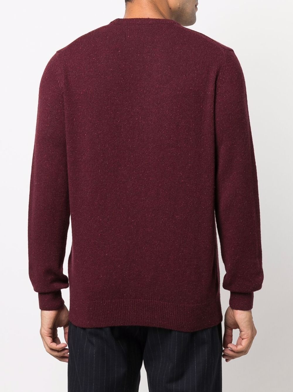 crewneck knitted jumper - 4