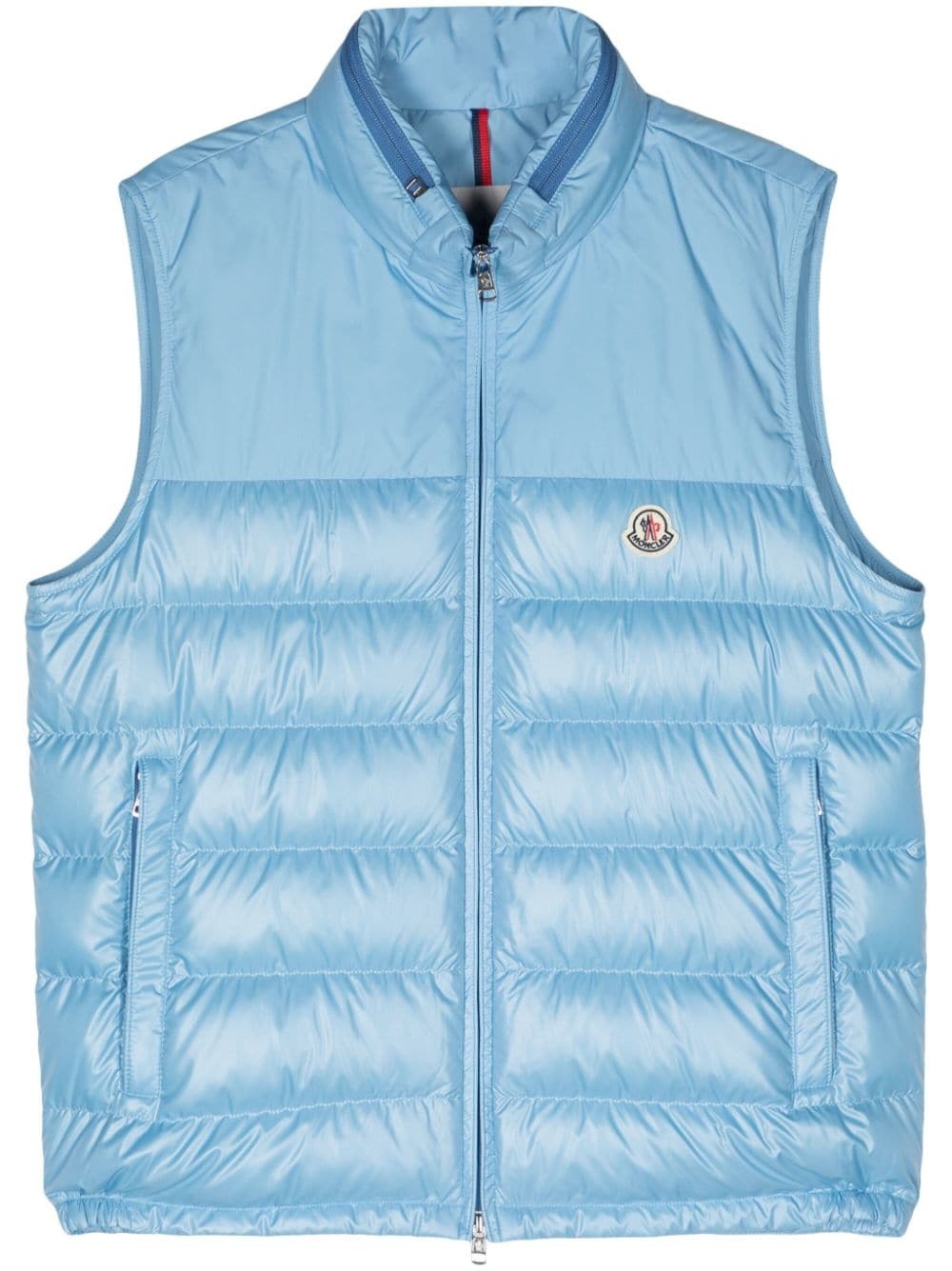 Cerces concealed-hood down gilet - 1