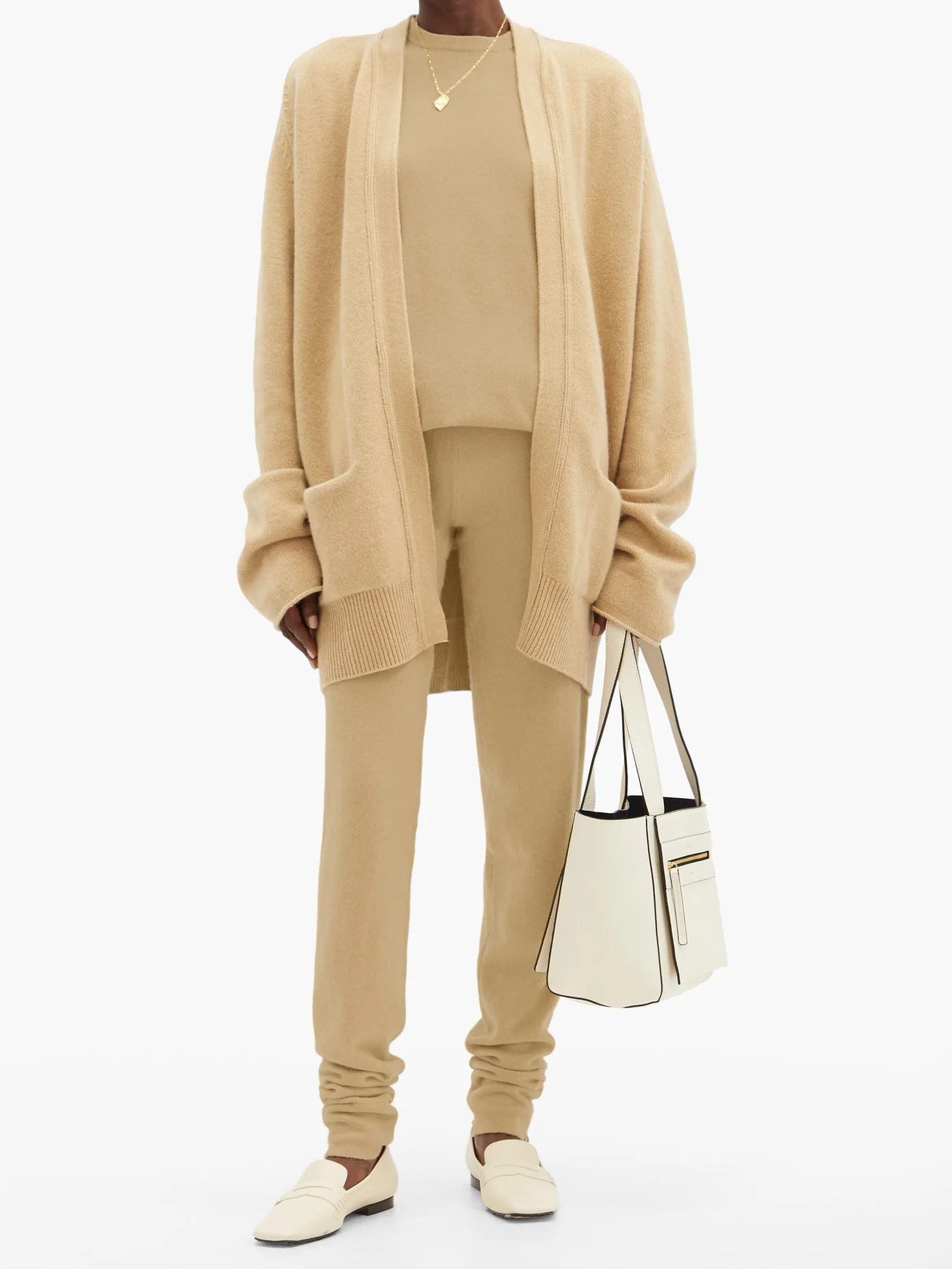 No. 64 oversized stretch-cashmere T-shirt - 2