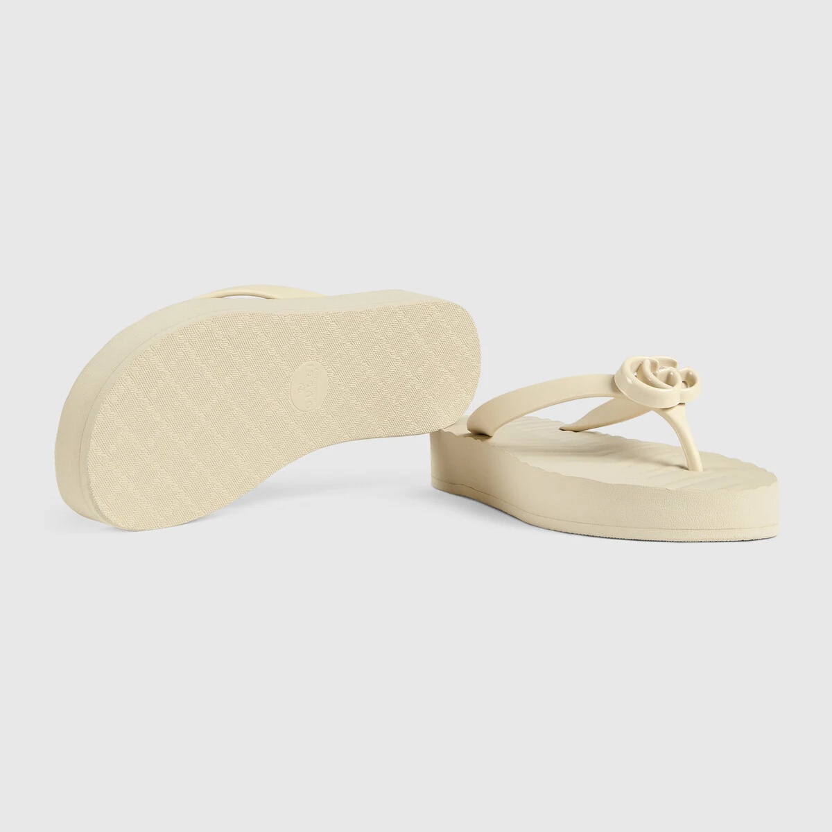 Women's chevron thong sandal - 5