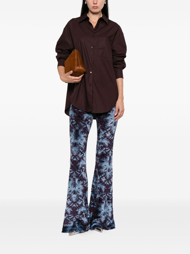Etro abstract-pattern trousers outlook