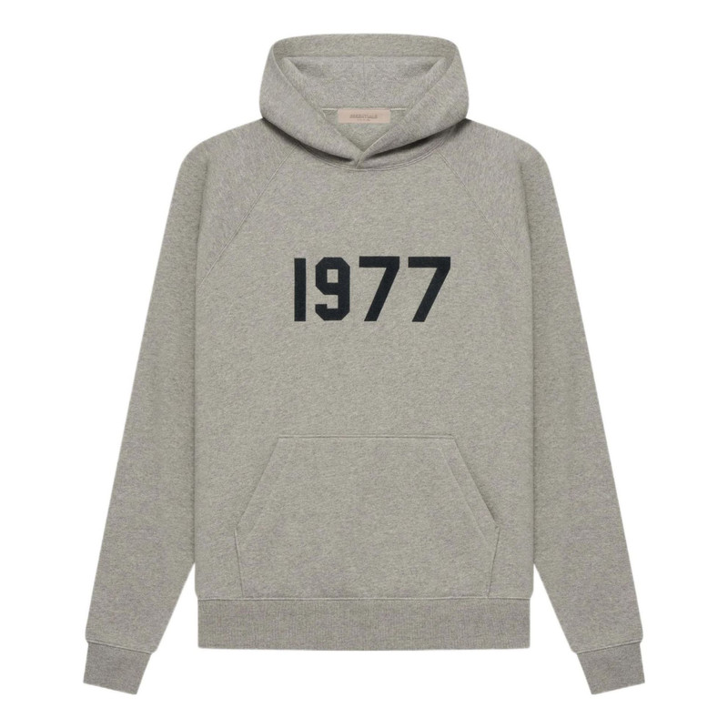 Fear of God Essentials SS22 1977 Hoodie 'Dark Oatmeal' FOG-SS22-421 1