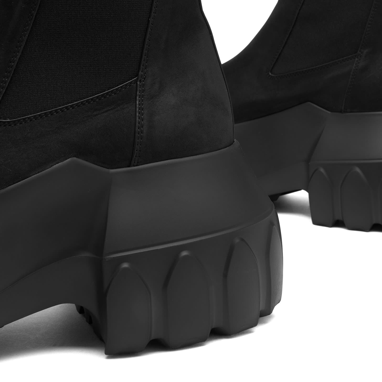 Rick Owens Leather Mega Tractor Boots - 3