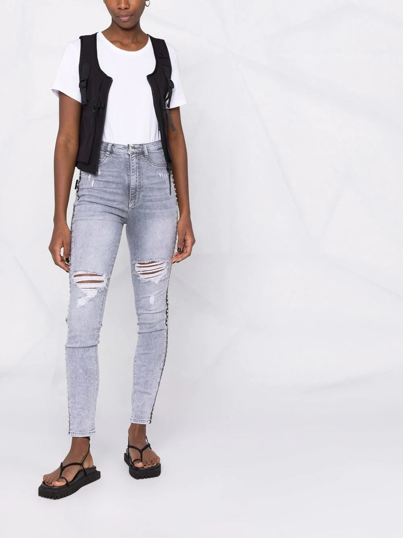 PHILIPP PLEIN high waist jeggings outlook