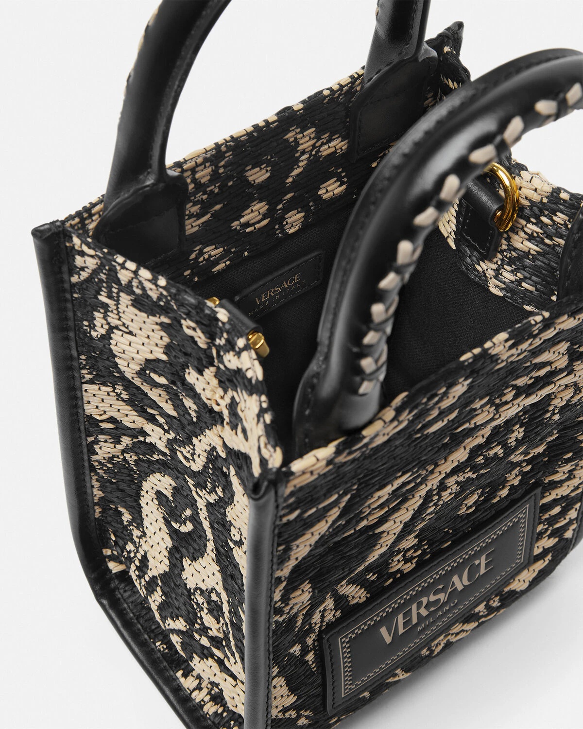 Barocco Athena Raffia Mini Bag - 4