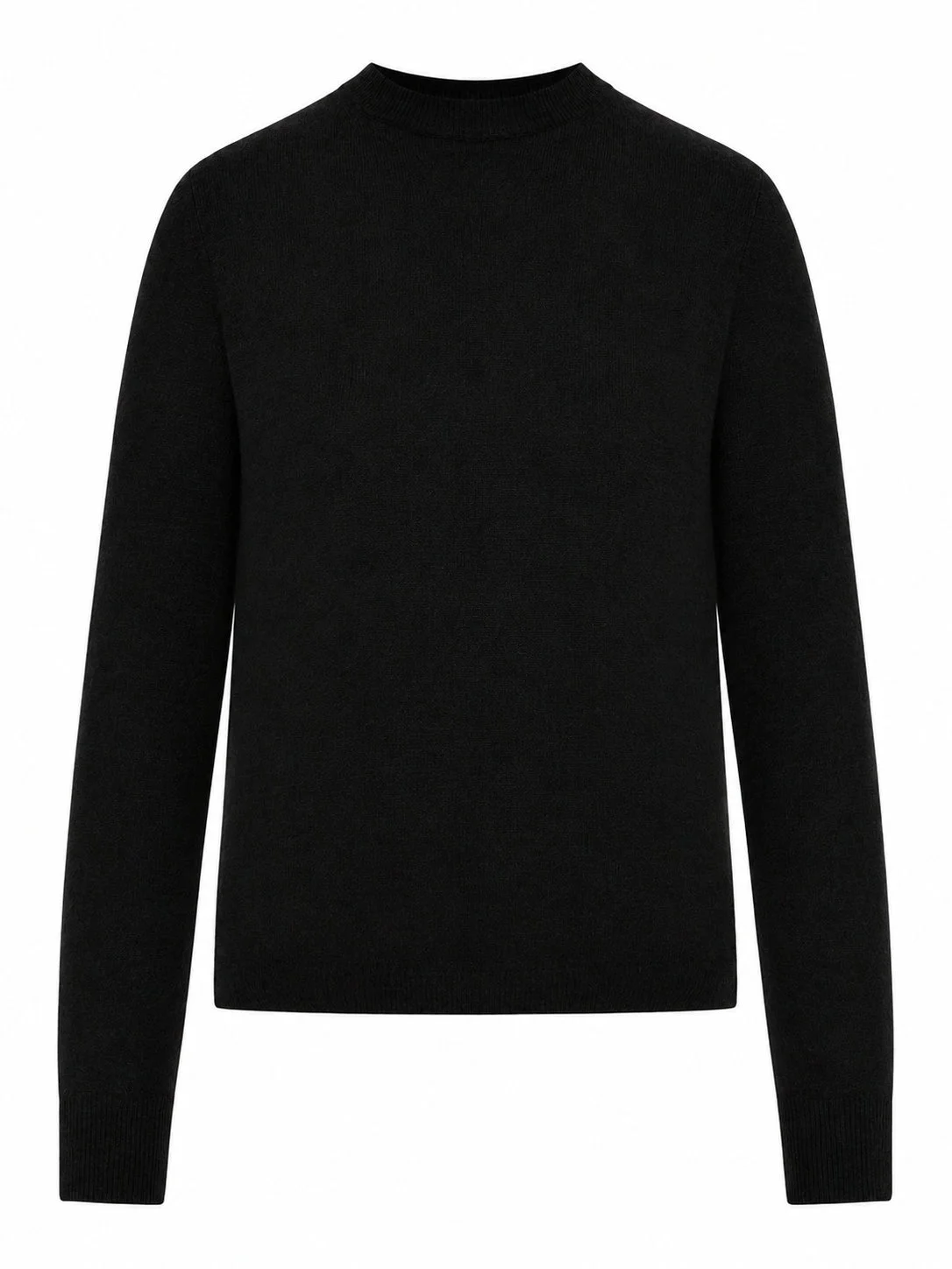 CREWNECK CASHMERE SWEATER - 1