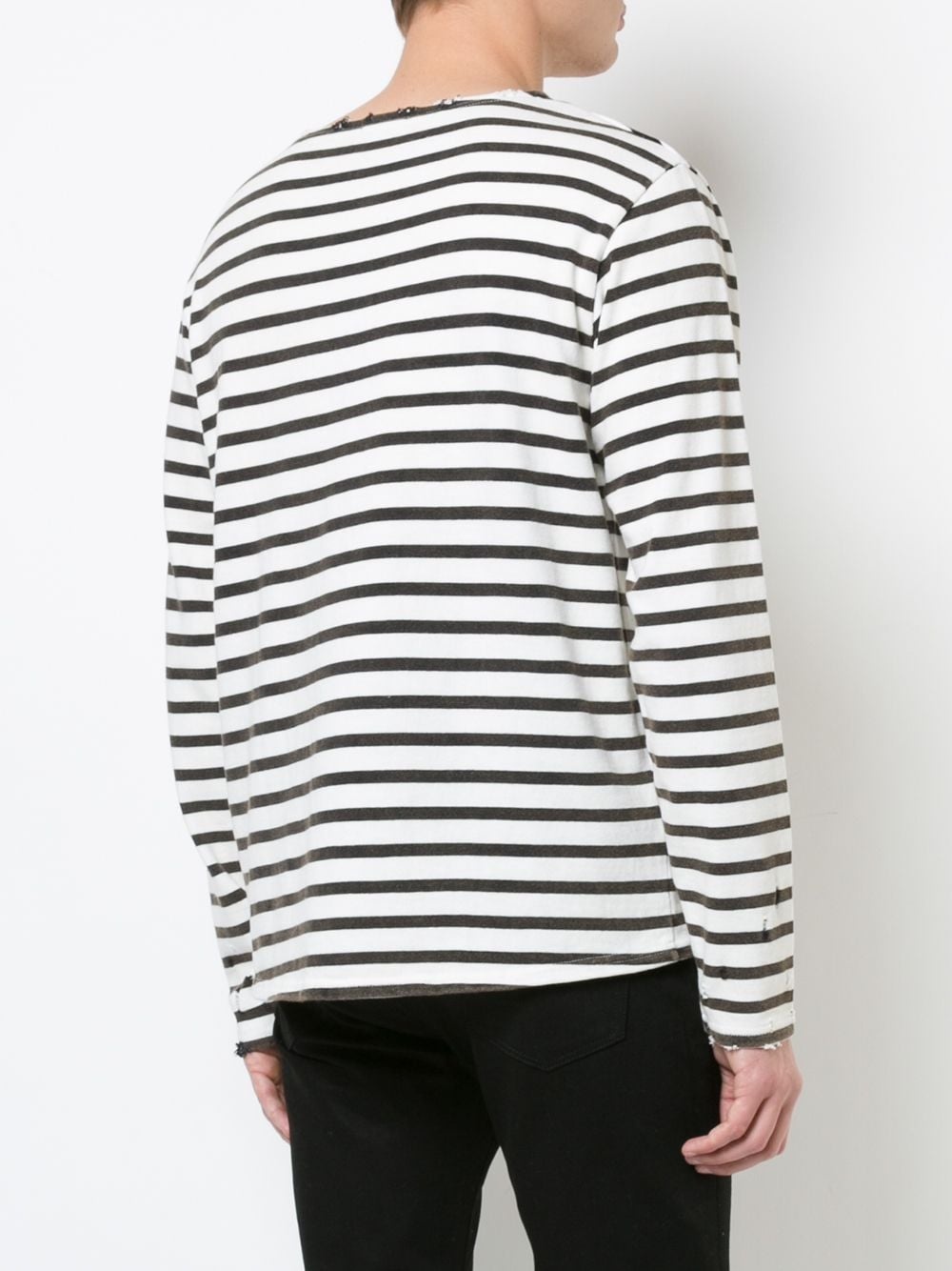 striped T-shirt - 4