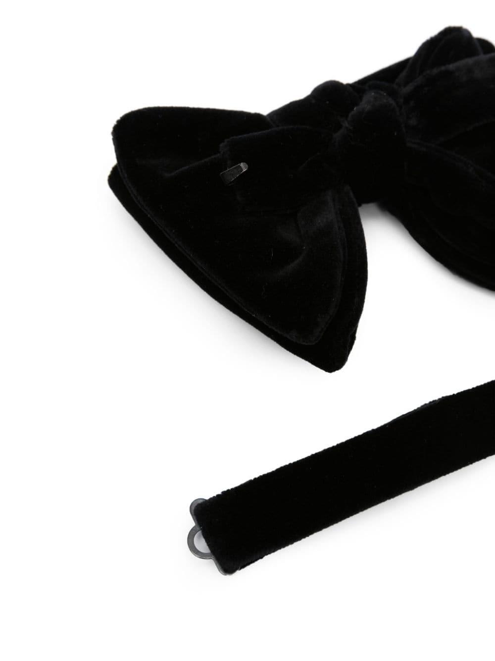 butterfly velvet bow tie - 3