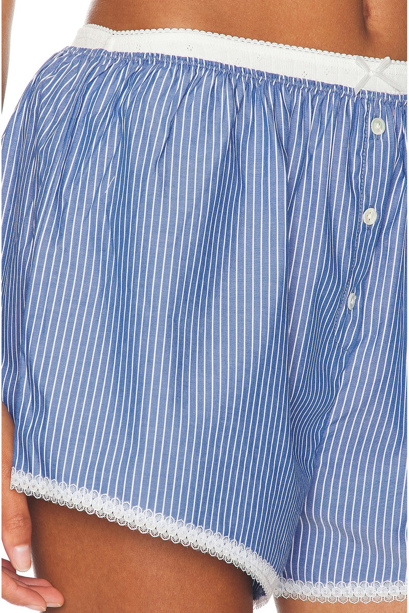 HELSA Pinstripe Poplin House Short outlook