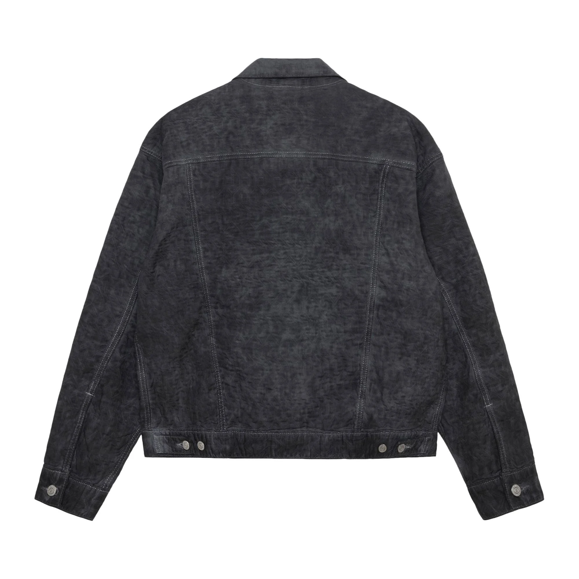 Levi's Levi's x Stussy Dyed Jacquard Trucker Jacket 'Black