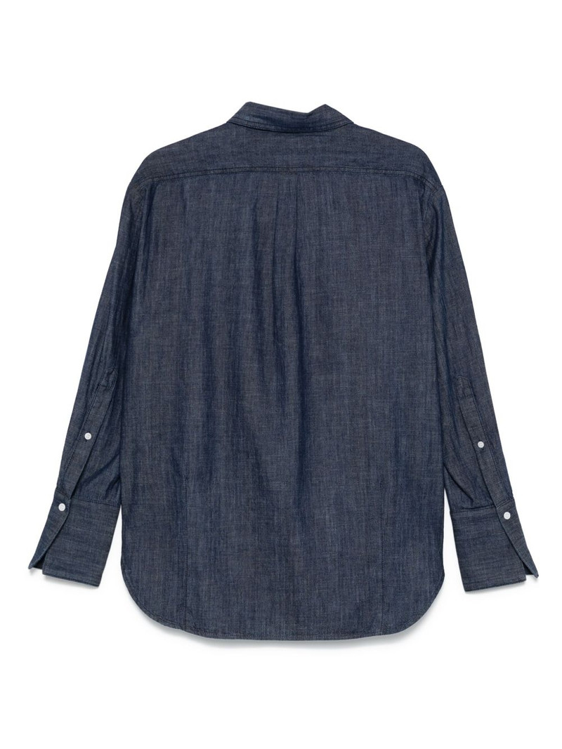 Another Tomorrow chambray shirt outlook
