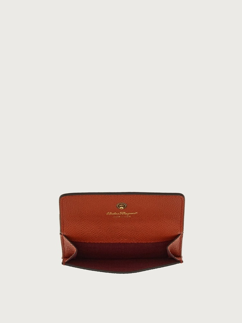 FERRAGAMO GANCINI CREDIT CARD HOLDER outlook