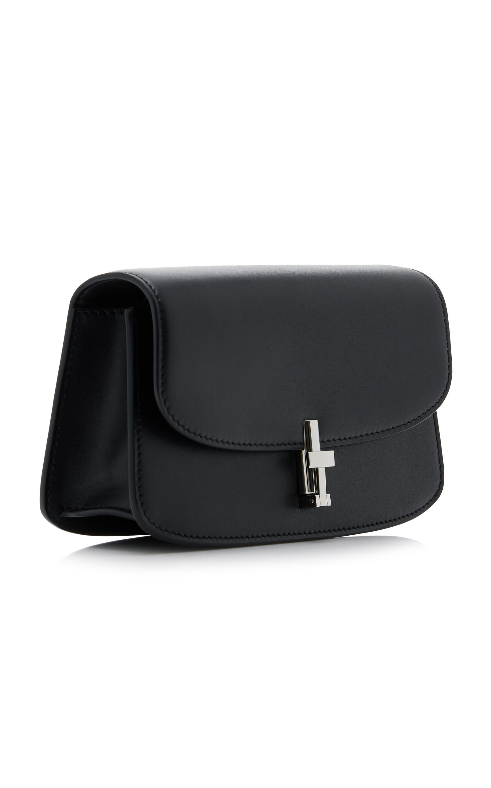 Sofia E/W Leather Crossbody Bag black - 4