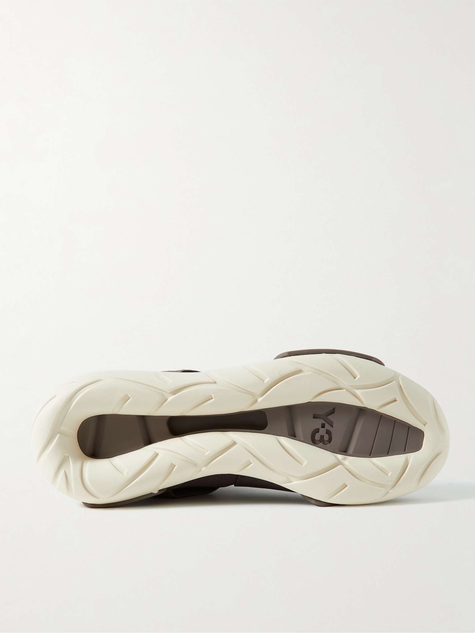 Qasa Suede-Trimmed Neoprene and Webbing High-Top Sneakers - 7