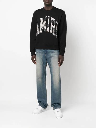 AMIRI logo-print detail sweatshirt outlook