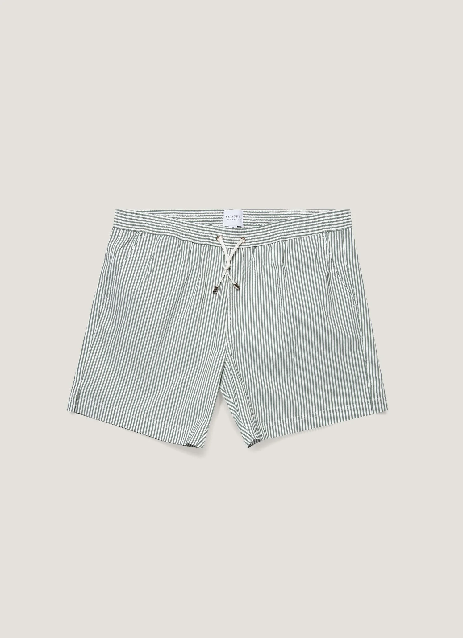 Drawstring Swim Shorts - 1
