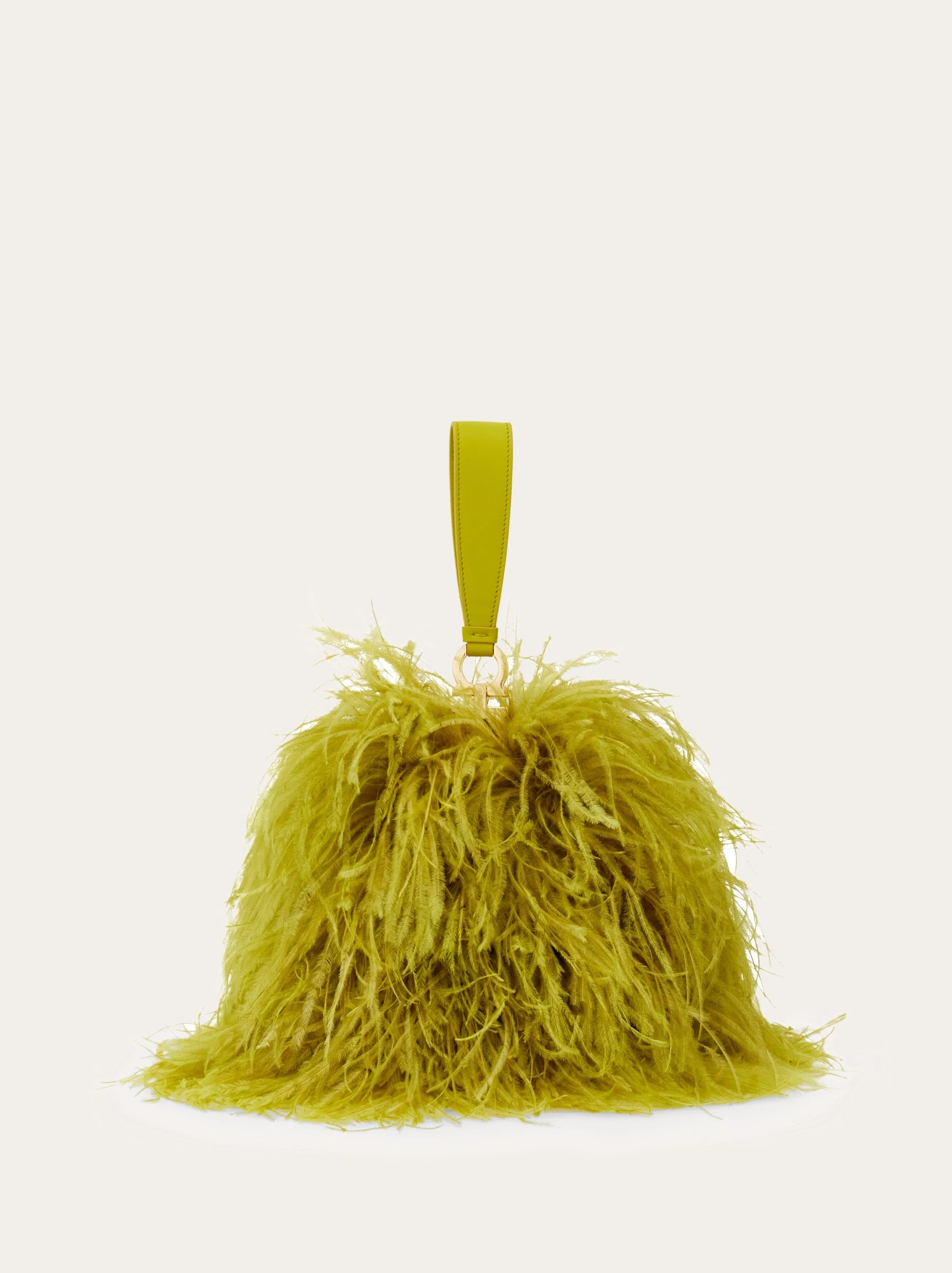 Double Gancini mini clutch - 1