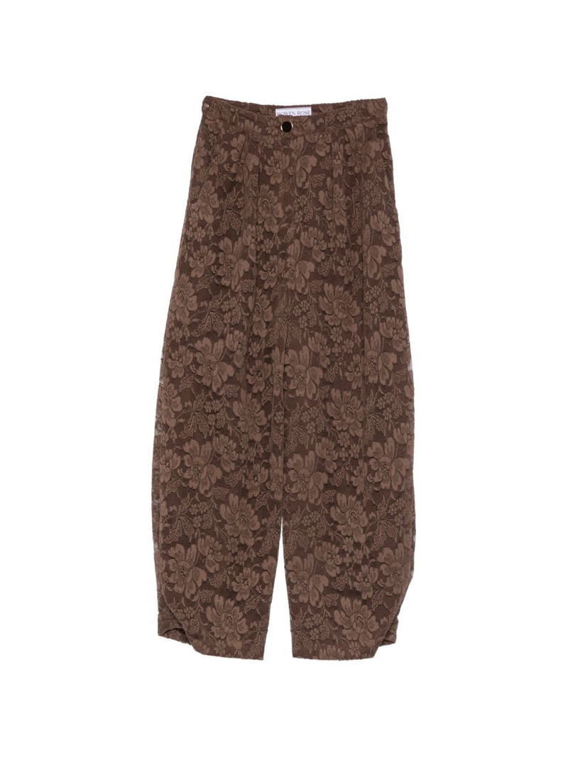 floral-print trousers 1