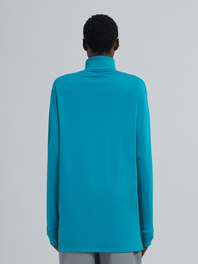 WOOL JERSEY T-SHIRT - 3