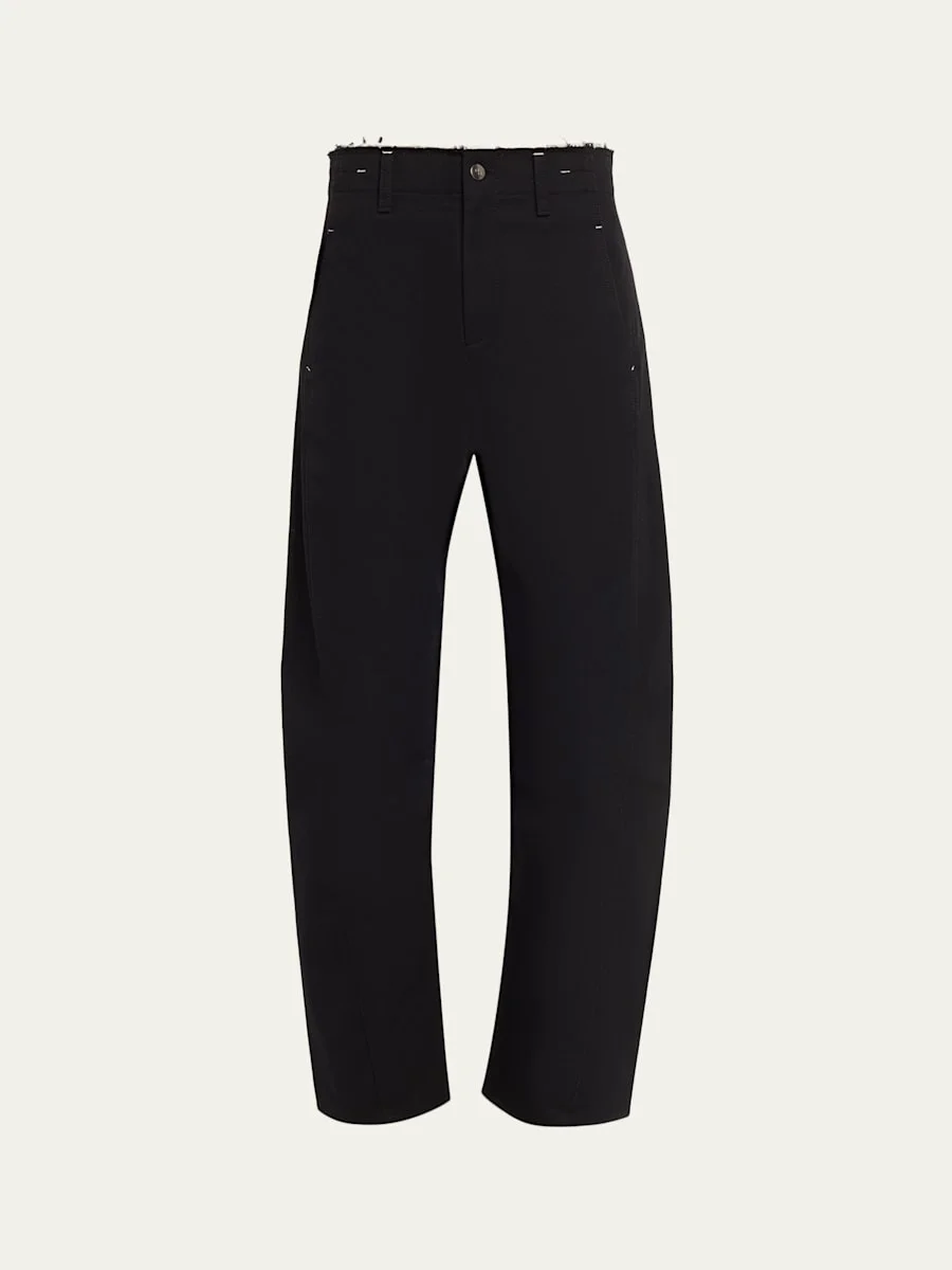 Hollywood Bow Leg Ankle Jeans - 1