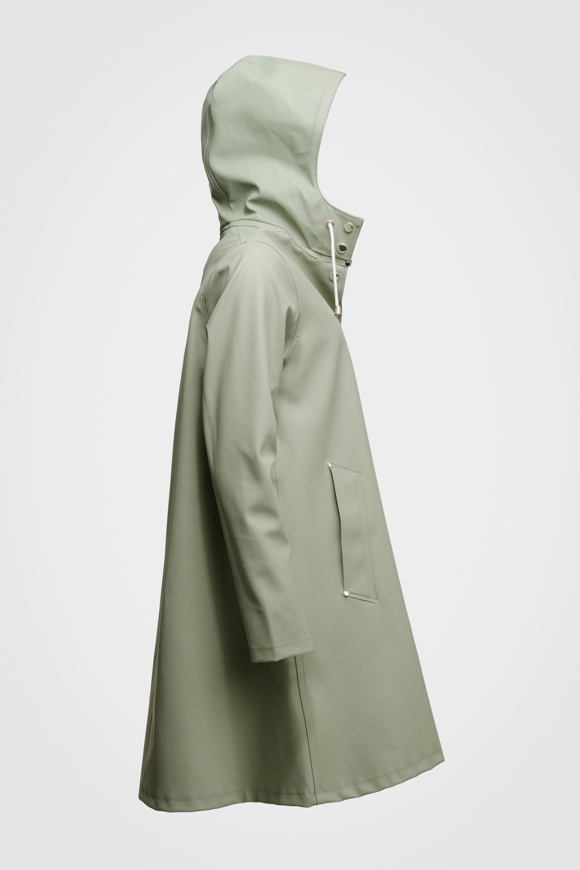 Mosebacke Raincoat Sage - 5
