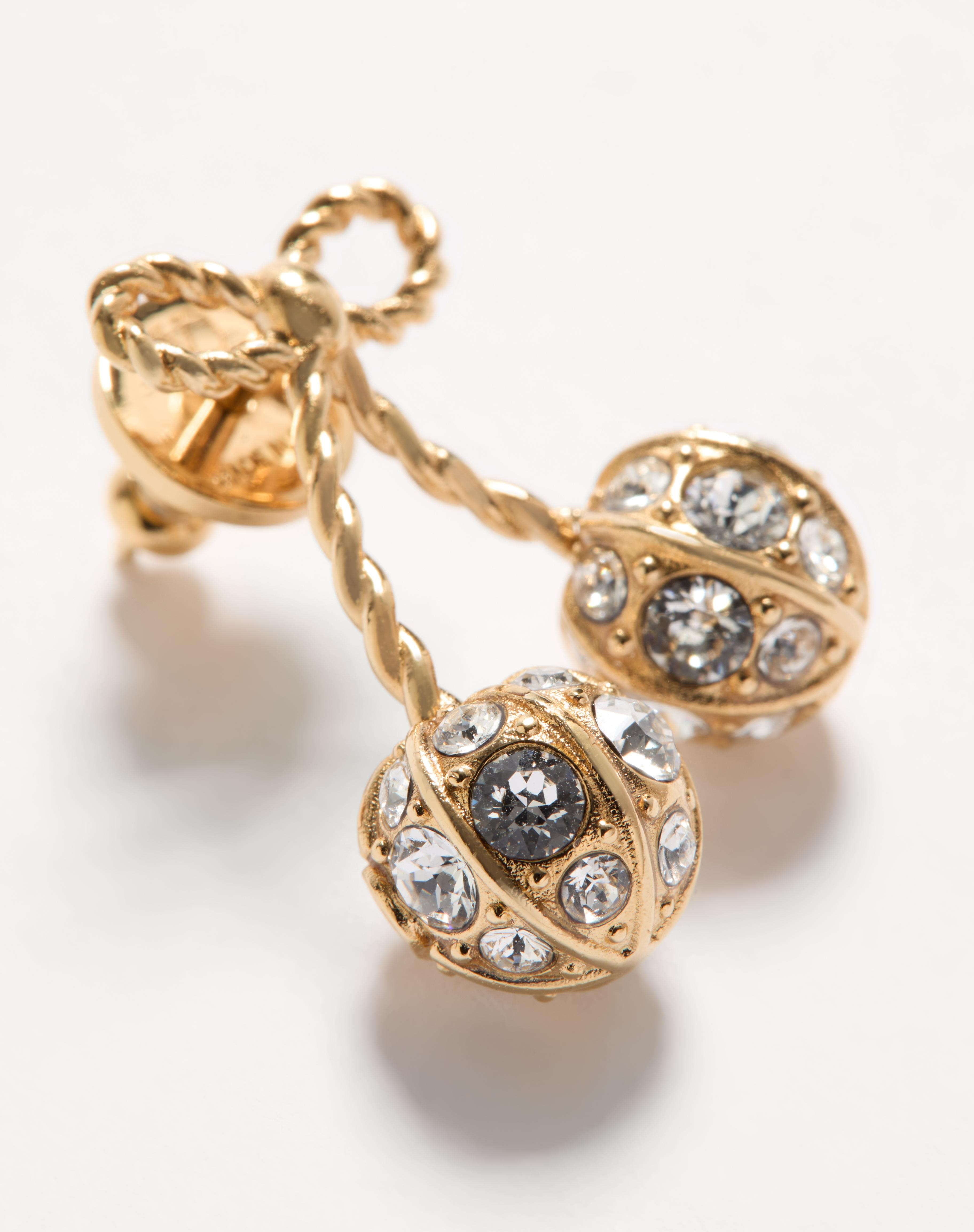 CHERRYFIC METAL AND SWAROVSKI® CRYSTAL EARRINGS - 4