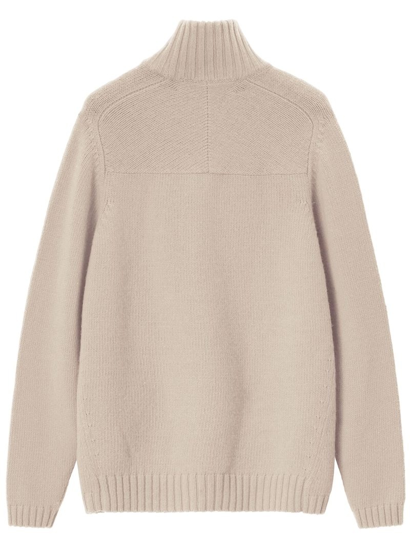 Wool turtleneck sweater - 2