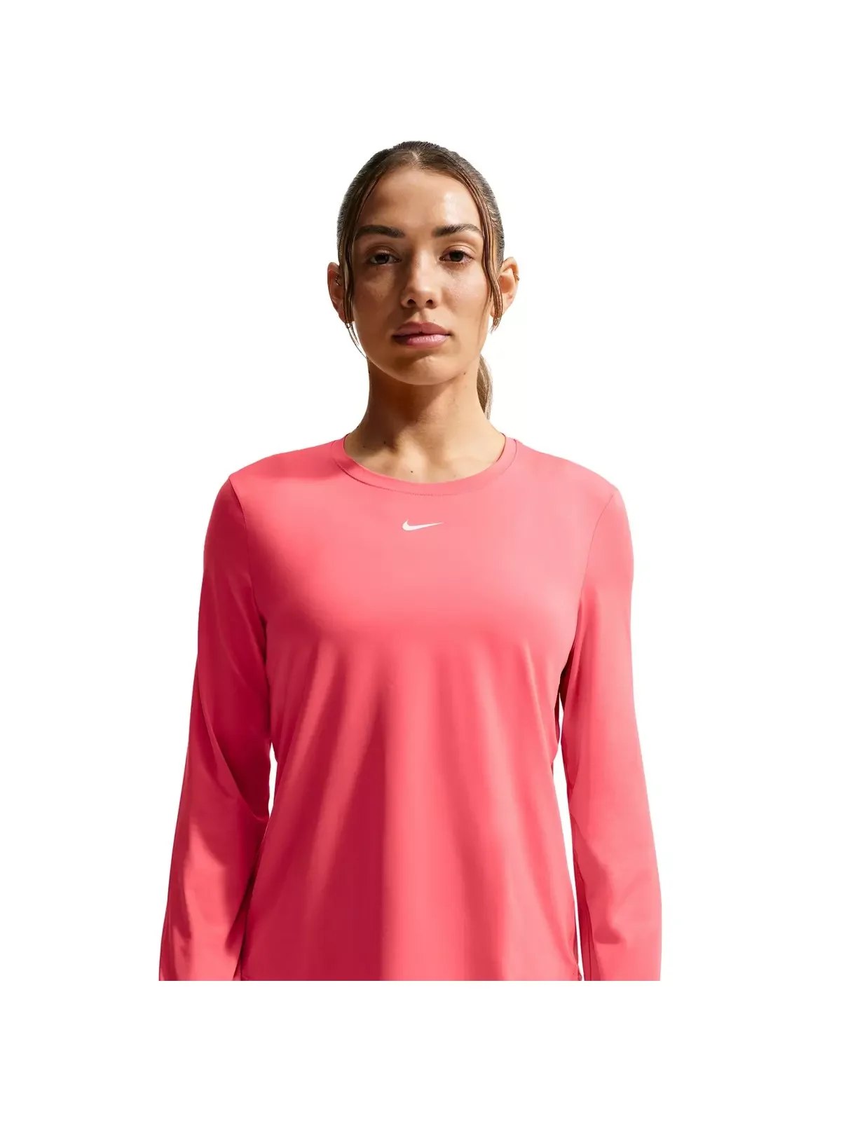 Women's One Classic Dri-FIT Long-Sleeve Top -Coral - 1
