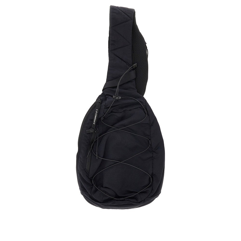 CP COMPANY｜ (Nylon B Crossbody Rucksack (18CMAC114A 005 Nylon B Crossbody Rucksack in Black | C.P. Company | EQVVS
