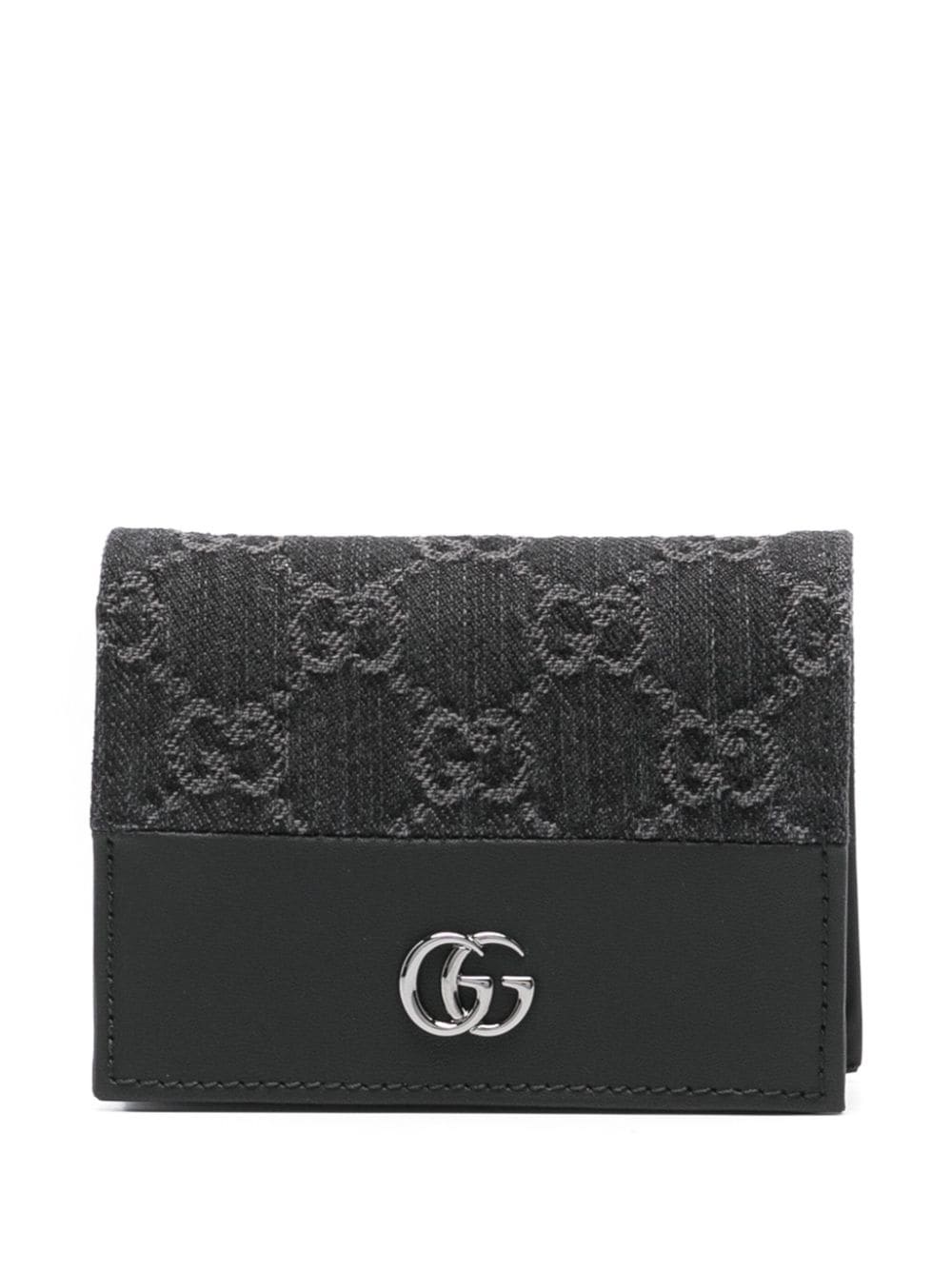 GG-supreme leather wallet - 1