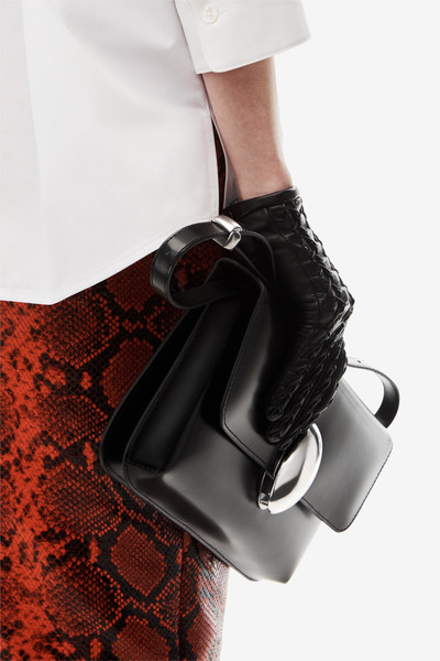 Alexander Wang dome structured flap bag in leather outlook