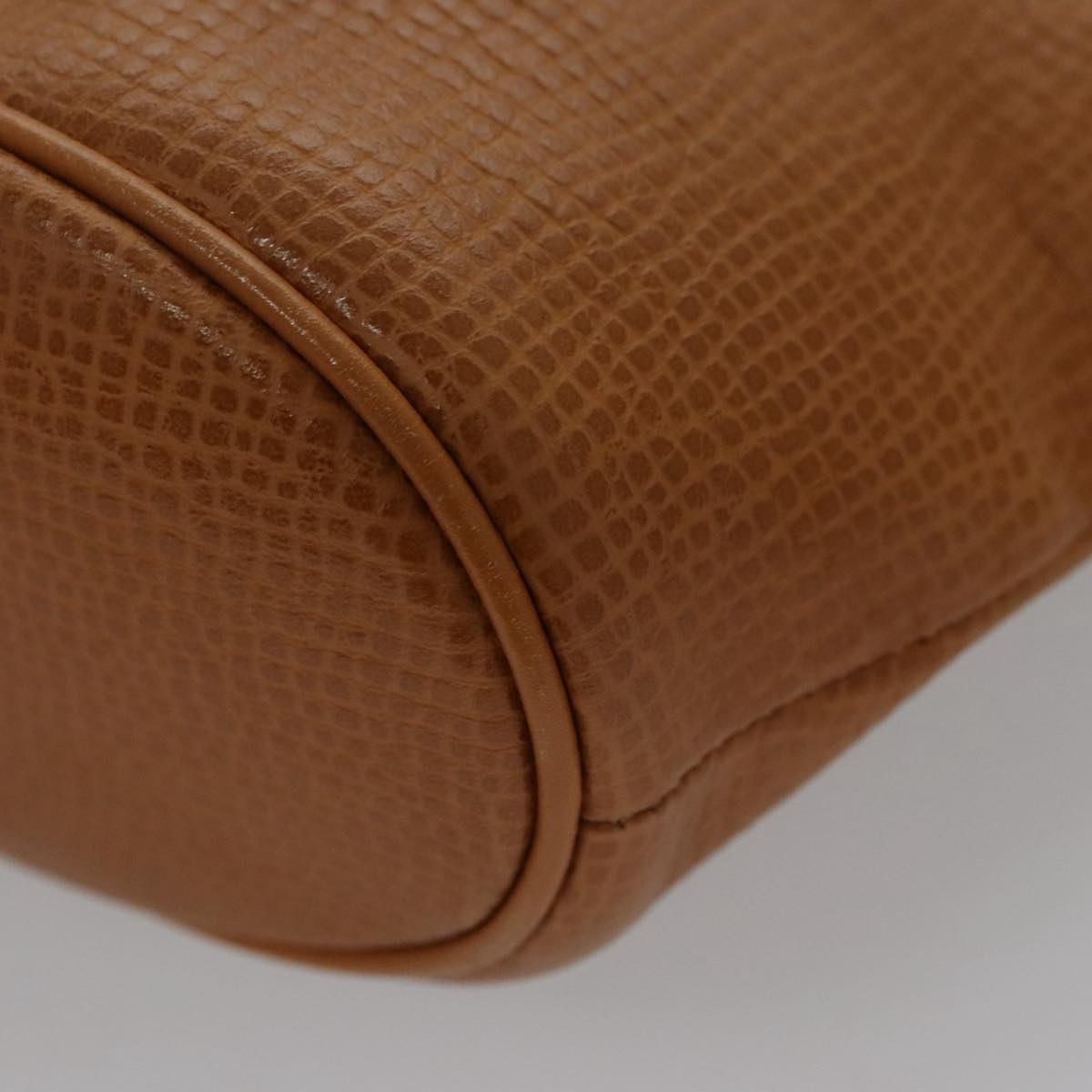 DIOR Hand Bag Leather Brown Gold - 11