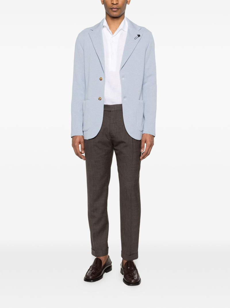 LARDINI pocket pin blazer outlook