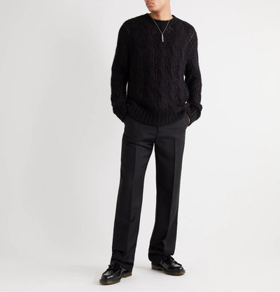 Acne Studios Mélange Cable-Knit Sweater outlook