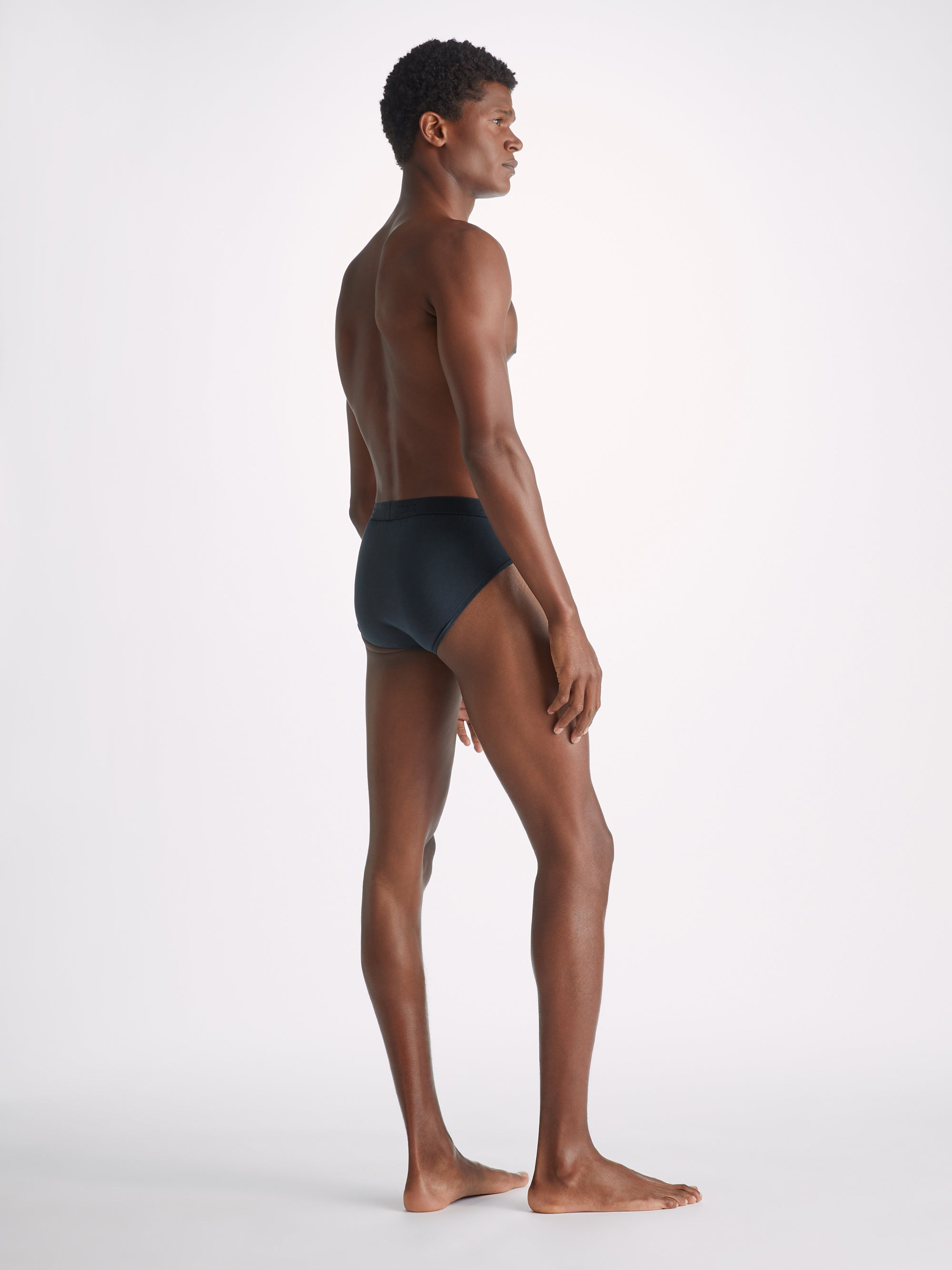 Men's Briefs Jack Pima Cotton Stretch Navy - 4
