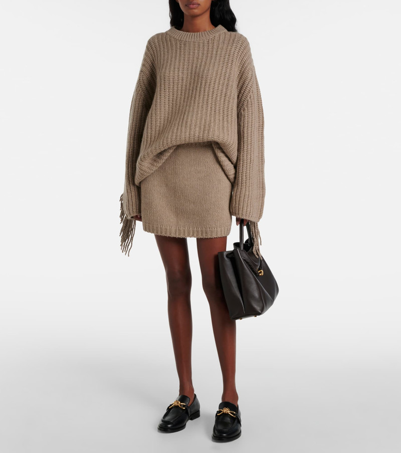 LISA YANG Lovi cashmere miniskirt outlook